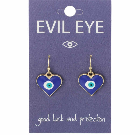 Evil Eye Protection Dangle Earrings