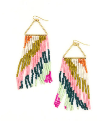 Desert Vibe Beaded Earrings